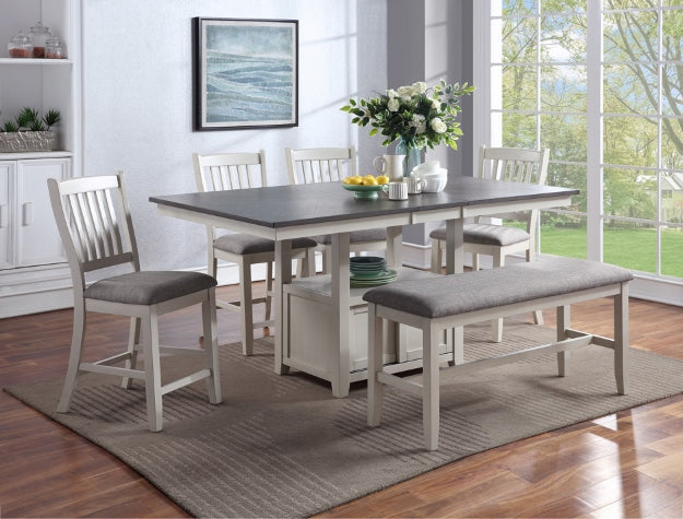 Used glass dining online table set