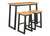 P220-113 Outdoor Counter Table & 2 Barstools