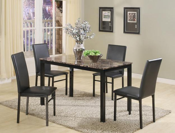 AIDEN DINNING TABLE WITH 4 CHAIRS