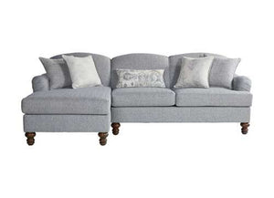 Sectional Sofa: Perspective Eggnog