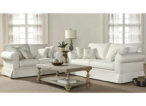 Sofa & Loveseat: Jitterbug Alabaster