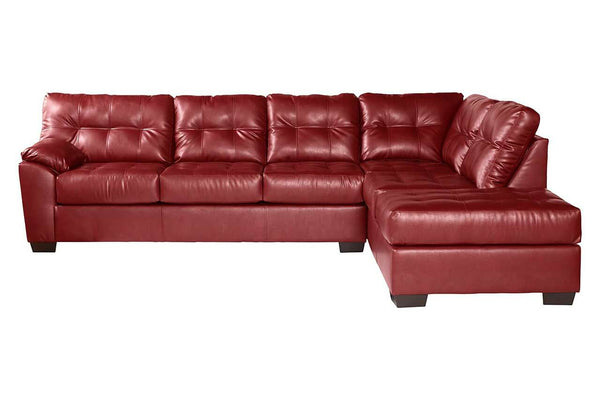 Sectional Sofa: San Marino Crimson