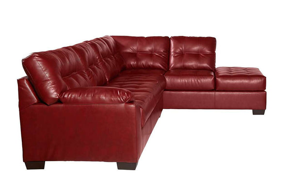 Sectional Sofa: San Marino Crimson