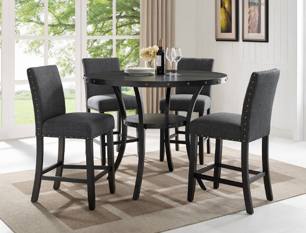 WALLACE COUNTER HEIGT DINING TABLE WITH 4 CHAIRS