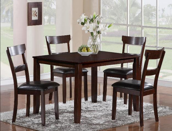 HENDERSON DINING TABLE SET OF 4 CHAIRS