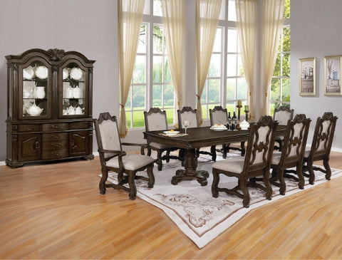 NEO RENAISSANCE DINING TABLE SET(2 Arm chairs,6 Side chairs)