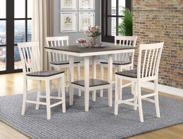 BRODY COUNT HT DINING TABLE and 4 CHAIRS