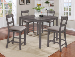 HENDERSON COUNTER DINING TABLE and 4 CHAIRS