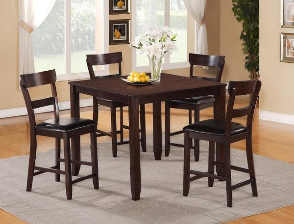 HENDERSON COUNTER DINING TABLE and 4 CHAIRS