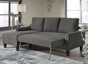 Sofa Chaise Sleeper: Gray