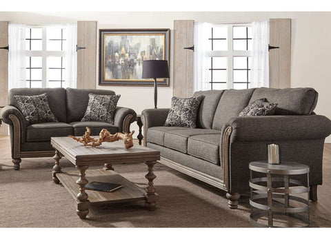 Sofa & Loveseat: Element Obsidian