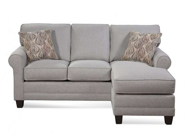 Sectional Sofa: Jitterbug Gray