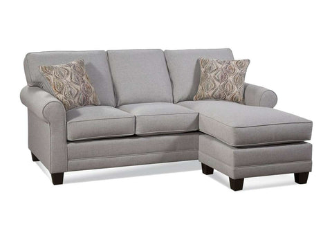 Sectional Sofa: Jitterbug Gray