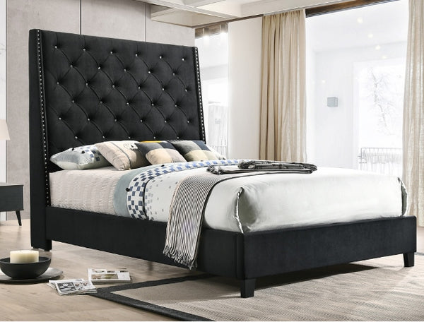 CHANTILLY BED (ROYAL,BLACK,KHAKI,GREY)