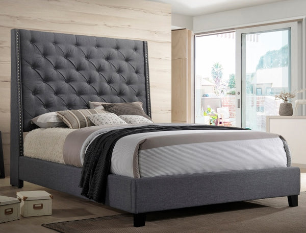 CHANTILLY BED (ROYAL,BLACK,KHAKI,GREY)