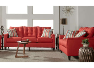 Sofa & Loveseat: Jitterbug Red