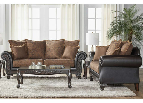 Sofa & Loveseat: Silas Raisin