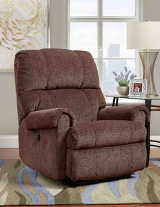 Power Recliner: Brown