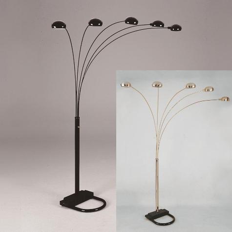 ALL PEACOCK ARC FLOOR LAMP